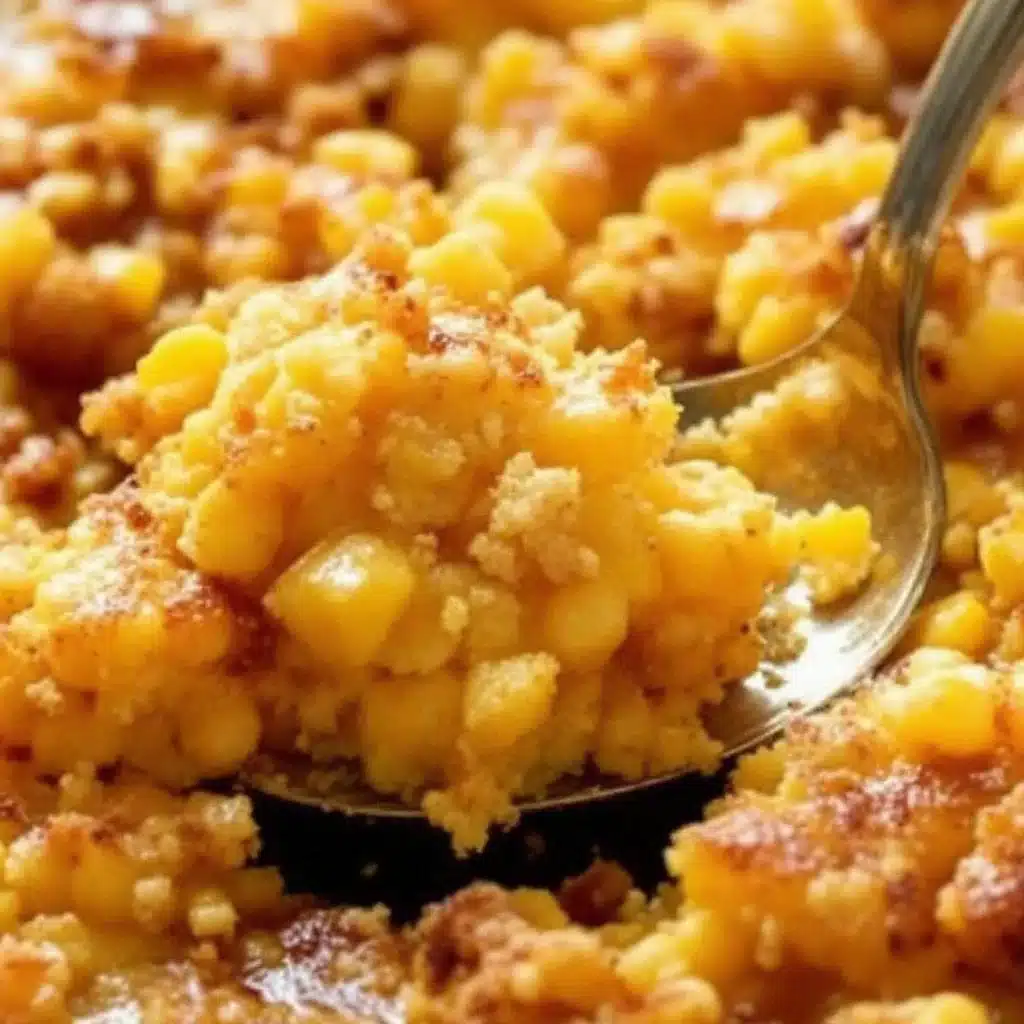 honey butter skillet cornbread - featured image