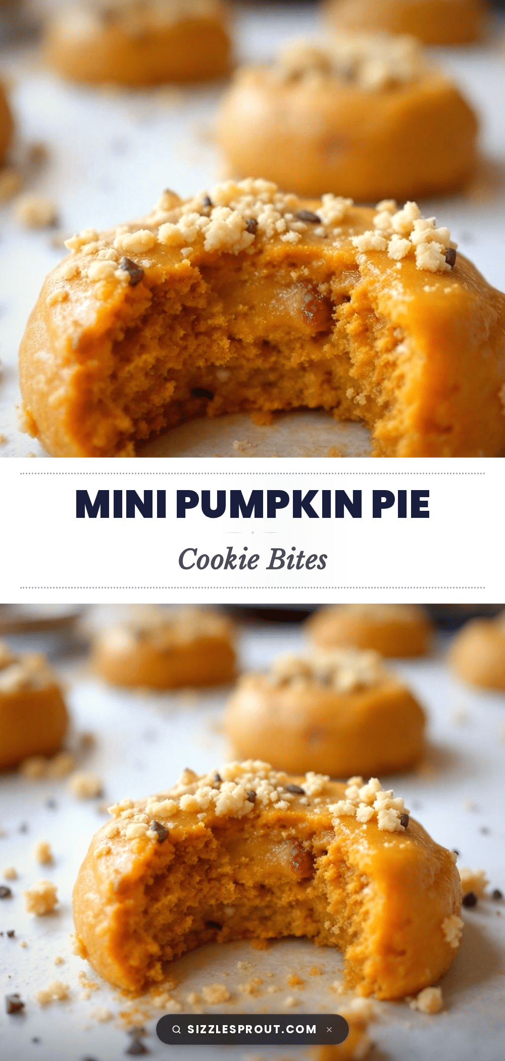 mini pumpkin pie cookies recipe