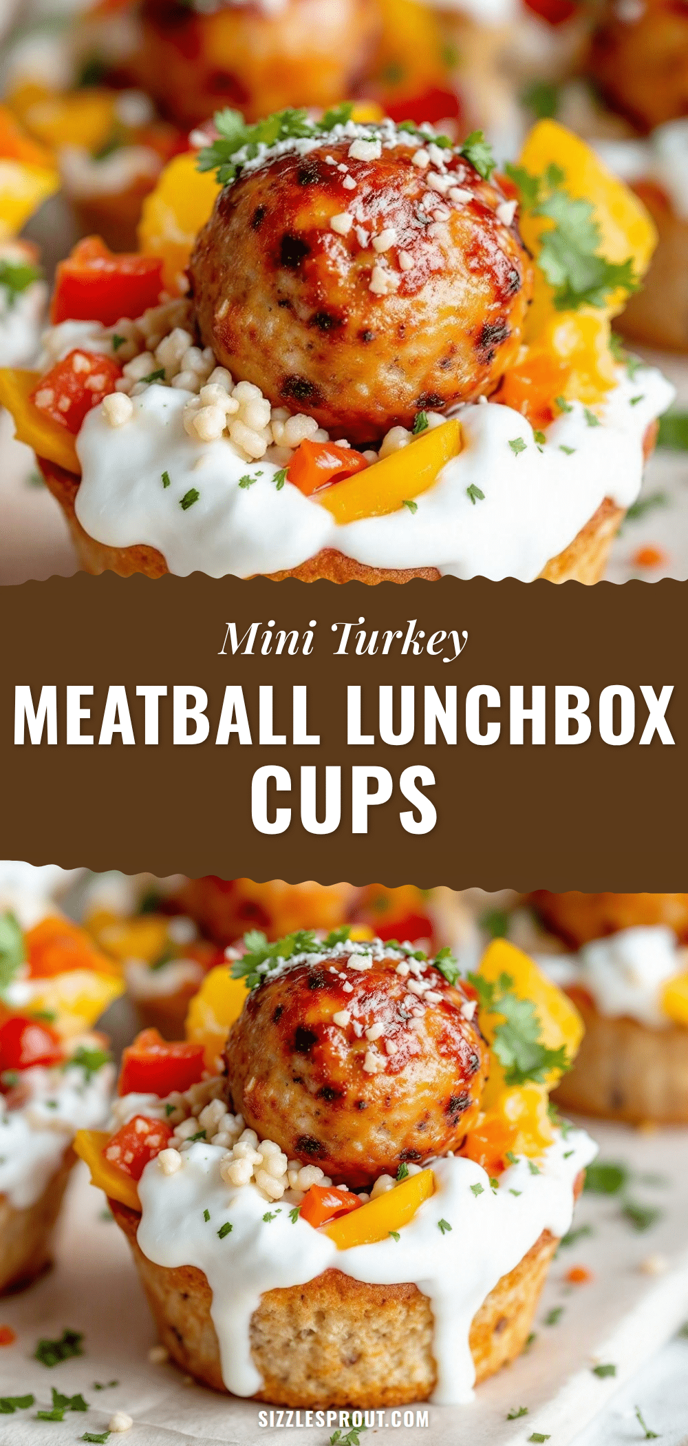 mini turkey meatball lunchbox cups recipe