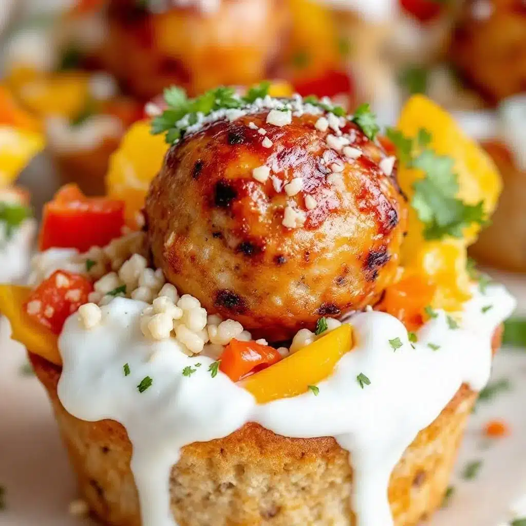 mini turkey meatball lunchbox cups - featured image