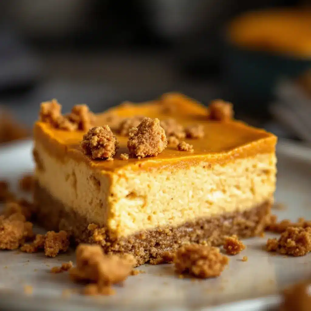 Pumpkin Cheesecake Bars preparation steps