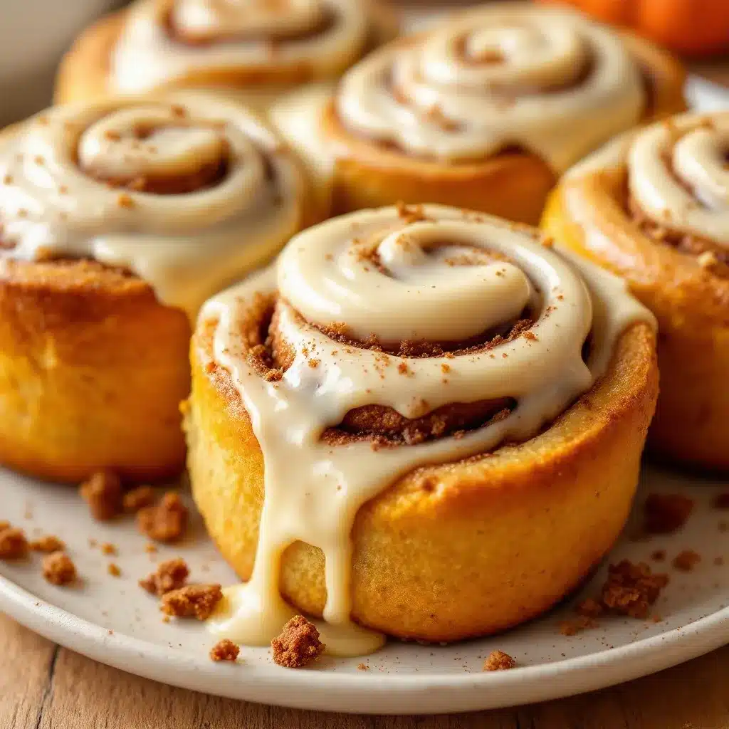 pumpkin cinnamon rolls preparation steps