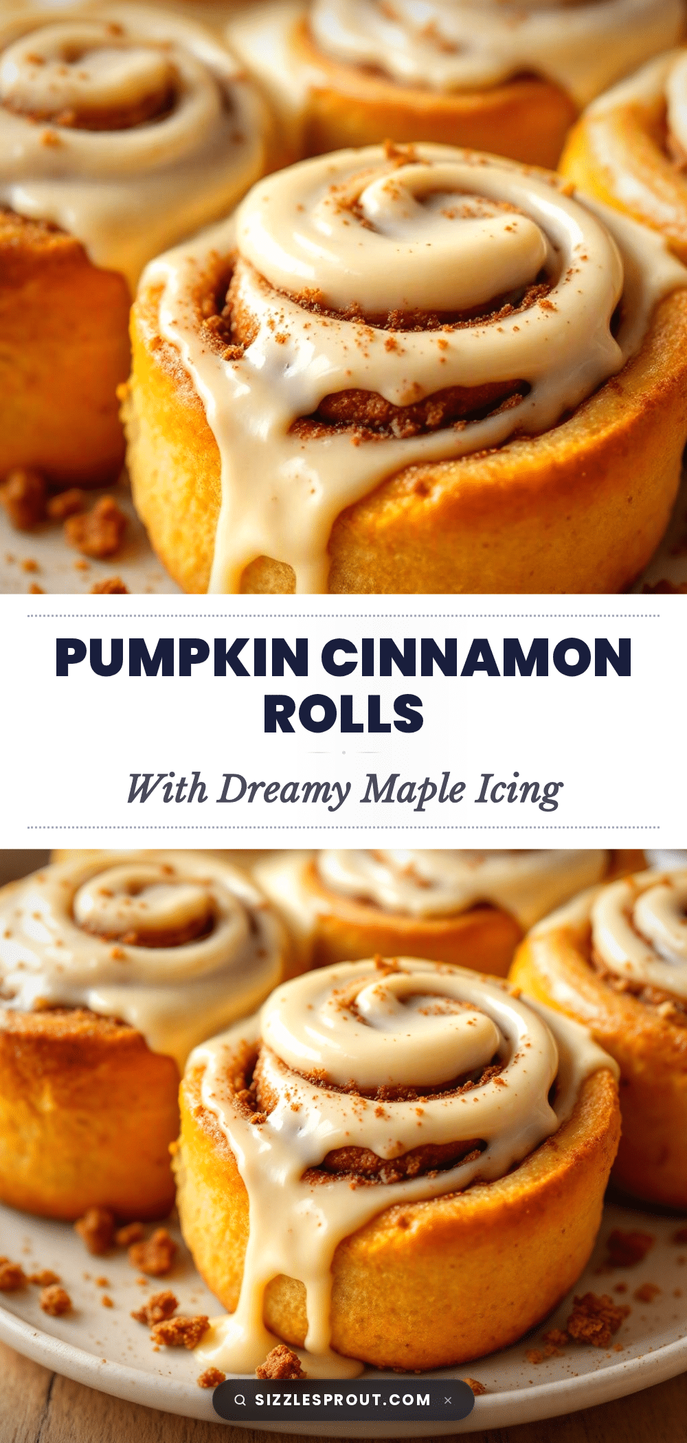 pumpkin cinnamon rolls recipe