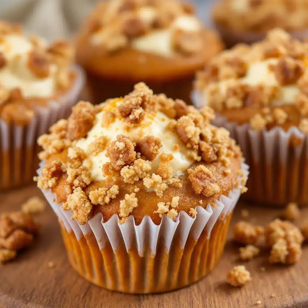 pumpkin cream cheese muffins preparation steps
