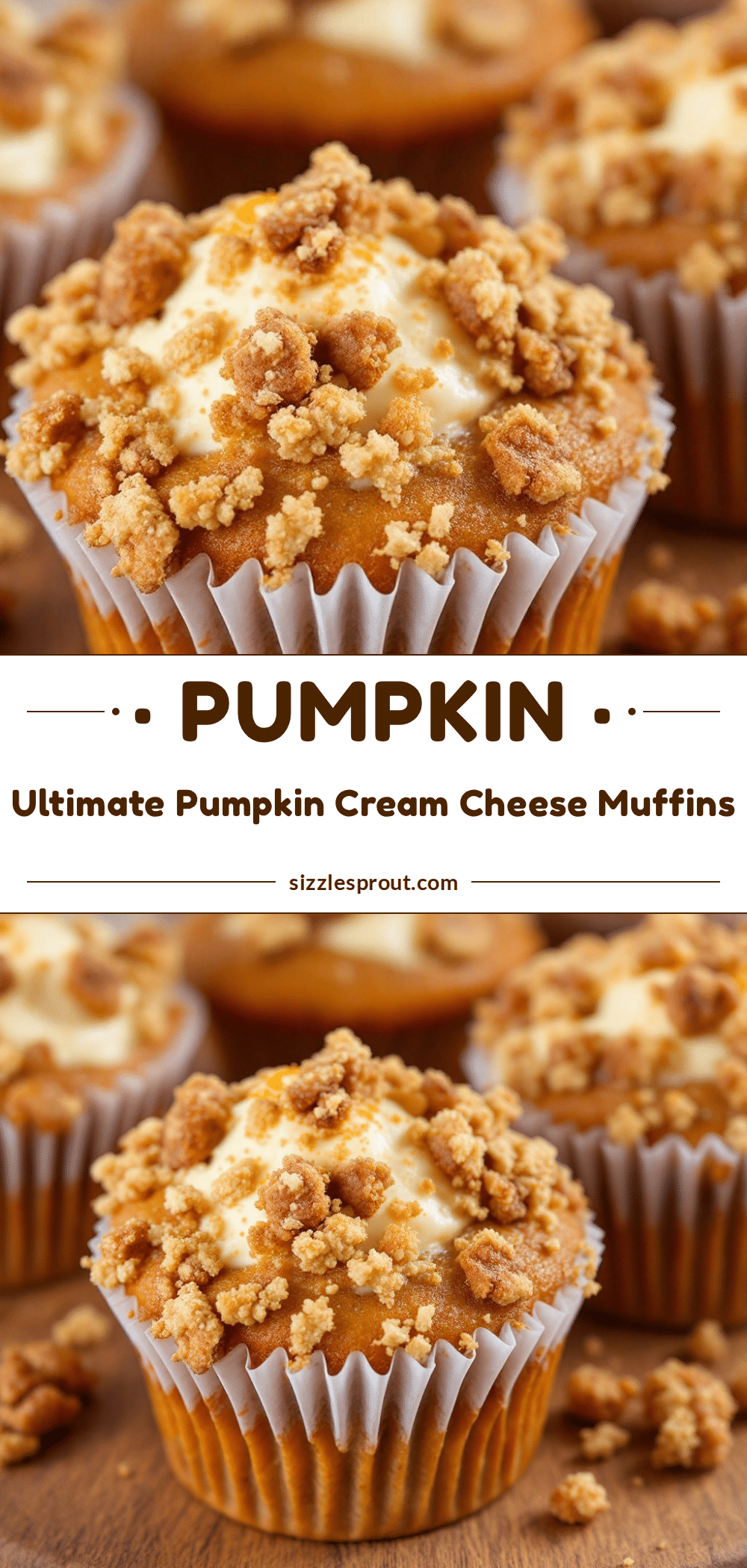pumpkin cream cheese muffins recipe