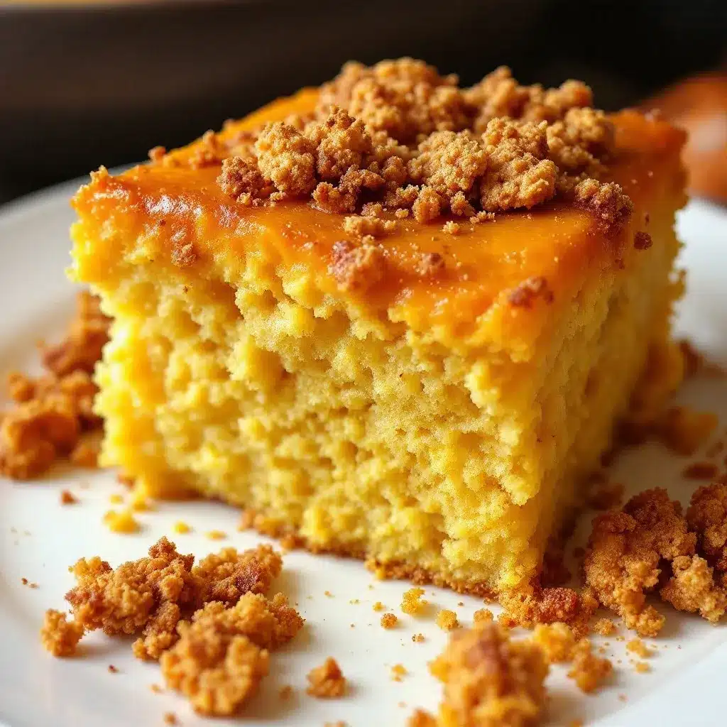 pumpkin dump cake with yellow cake mix preparation steps