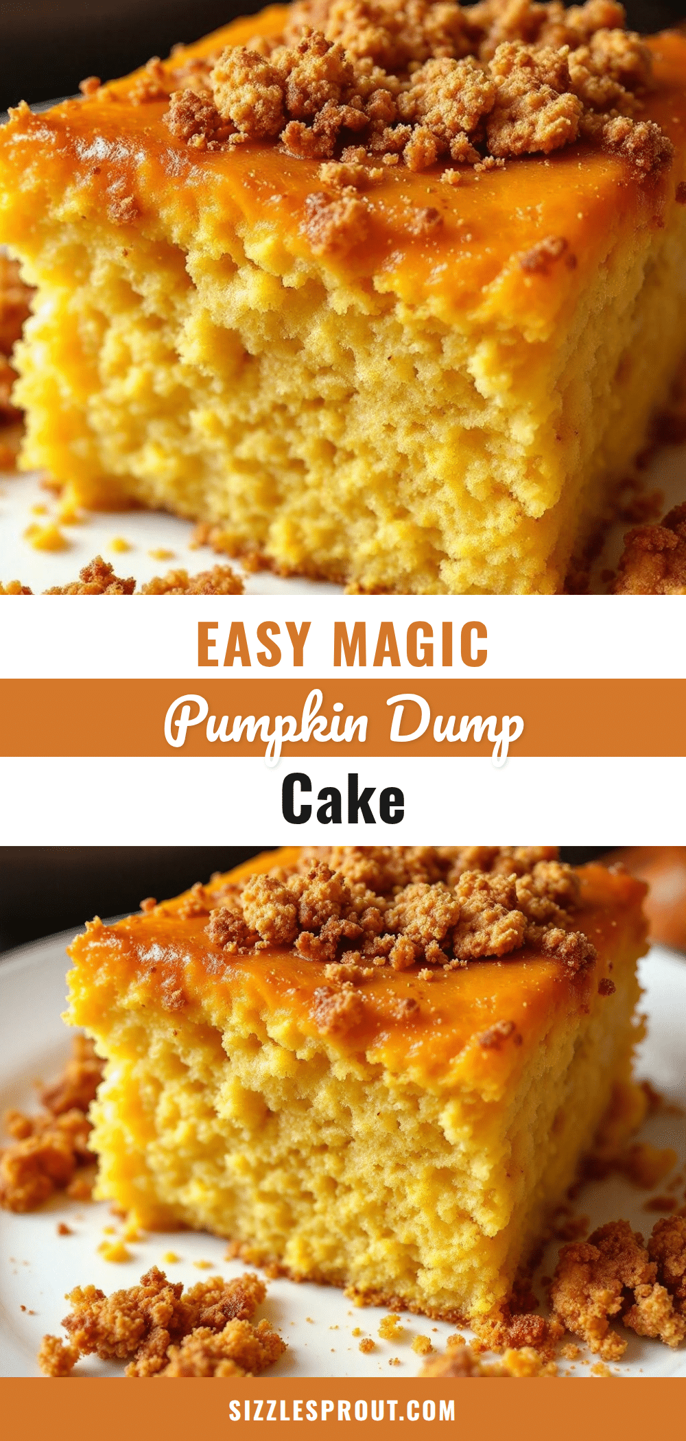 pumpkin dump cake with yellow cake mix recipe