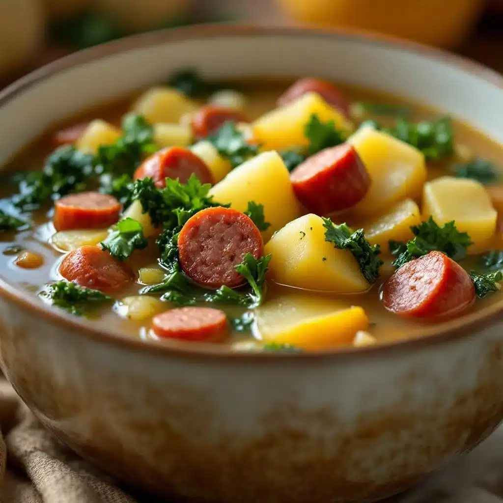 sausage and potato soup - featured image