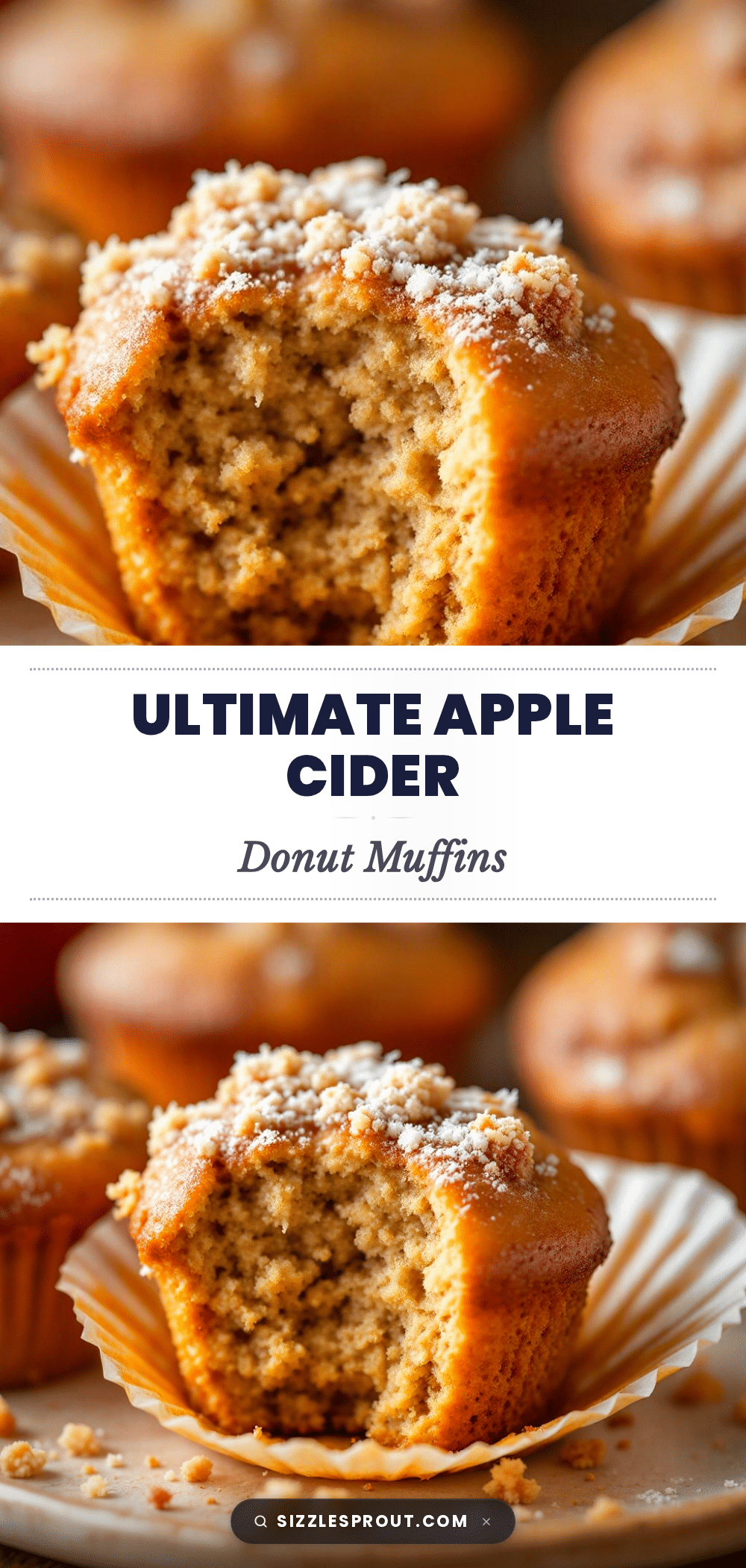 apple cider donut muffins recipe