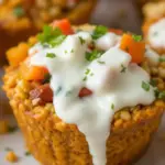 baked pumpkin oatmeal cups - featured image