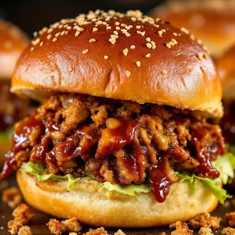 BBQ pulled pork sliders - featured image
