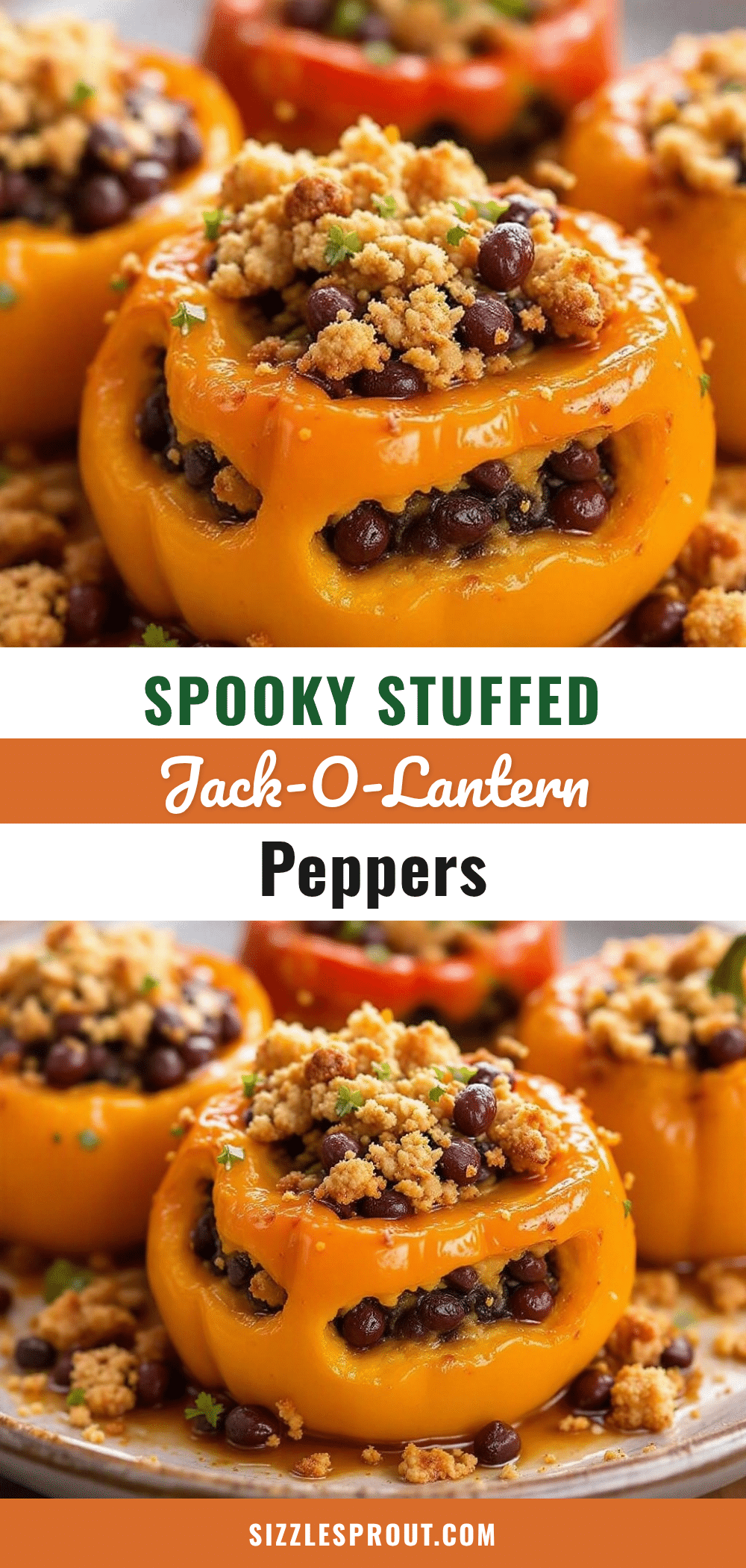 black bean stuffed peppers recipe