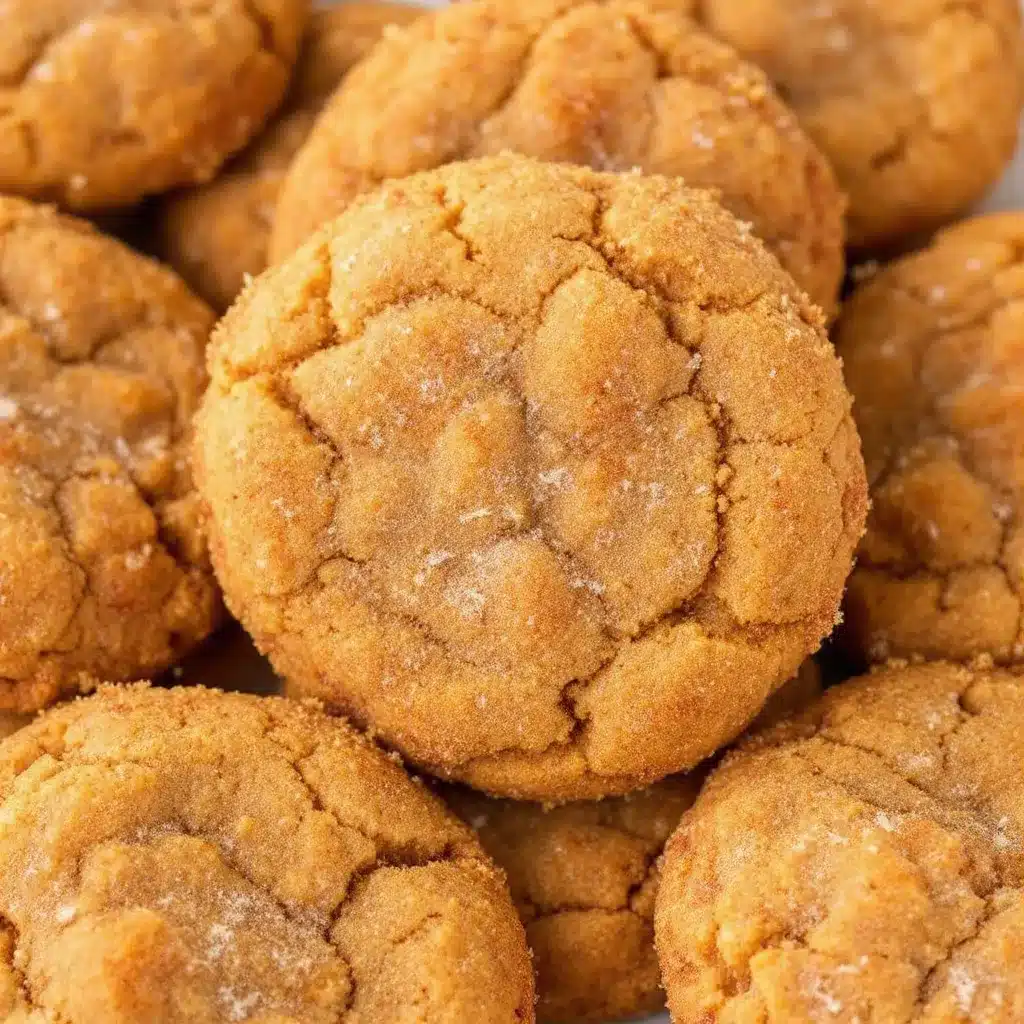 brown butter pumpkin snickerdoodle cookies preparation steps