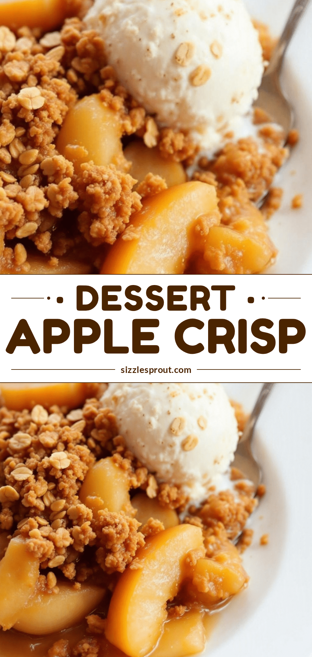 brown sugar apple crisp recipe