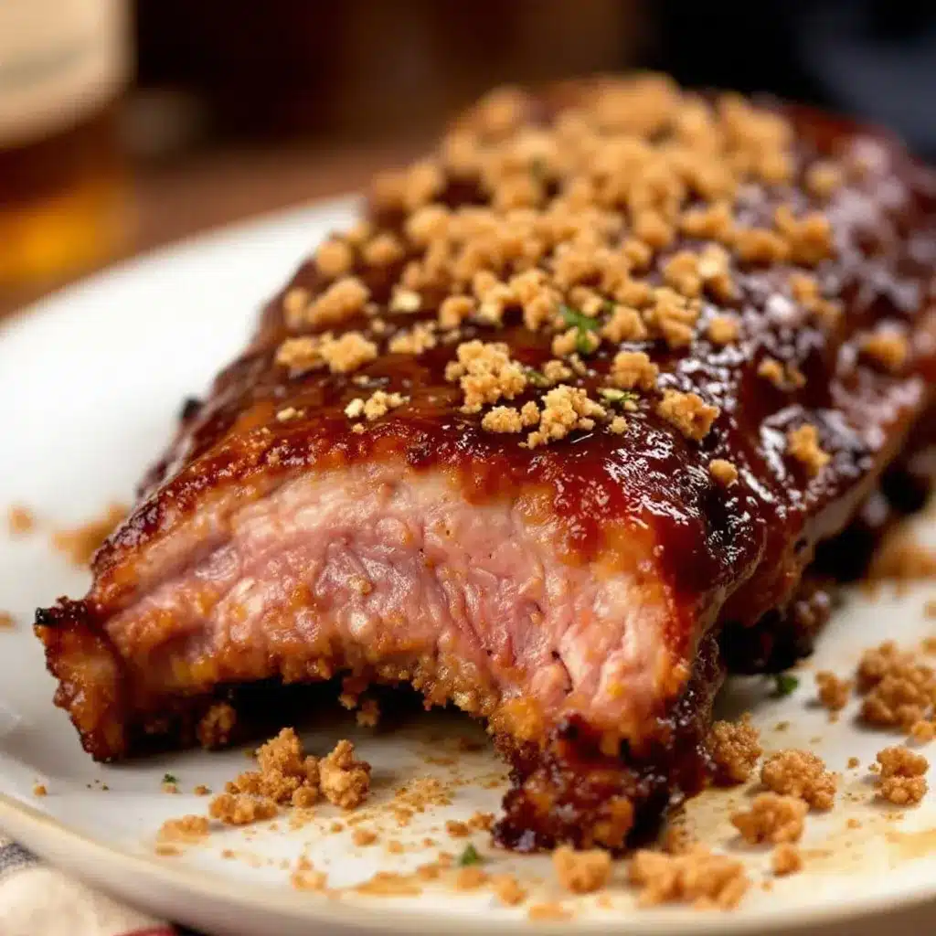 brown sugar bourbon baby back ribs preparation steps