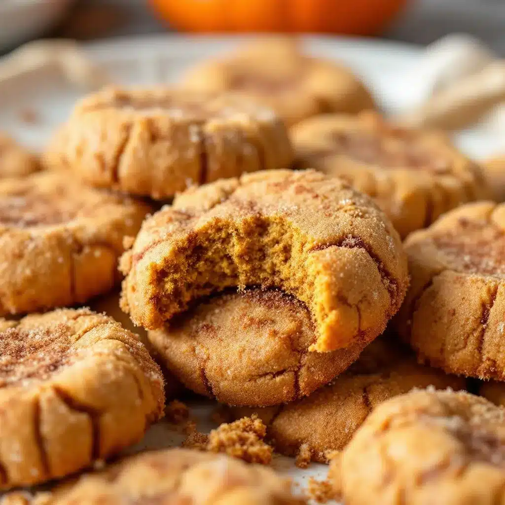 chewy pumpkin snickerdoodle cookies preparation steps