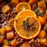 cozy christmas simmer pot - featured image