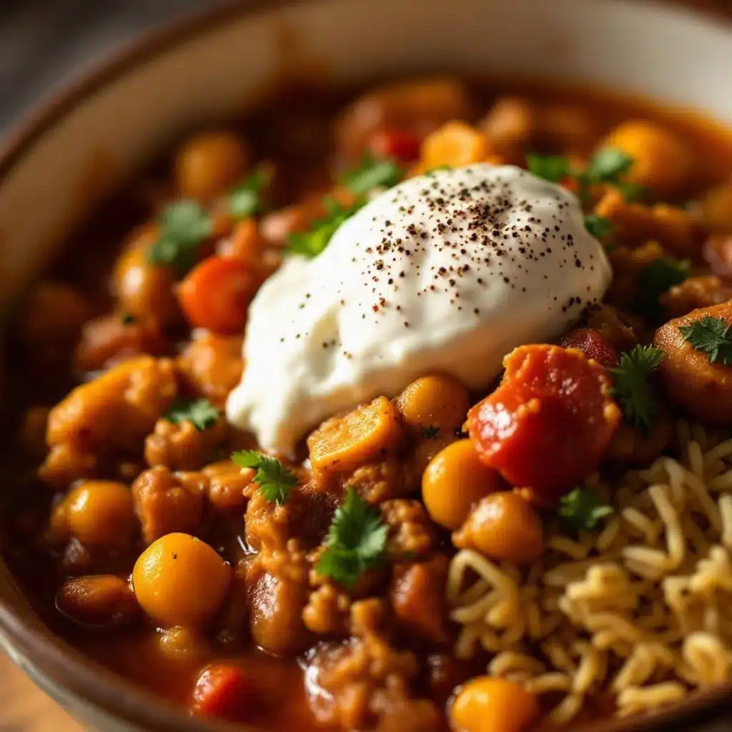 cozy friendsgiving turkey chili bar - featured image