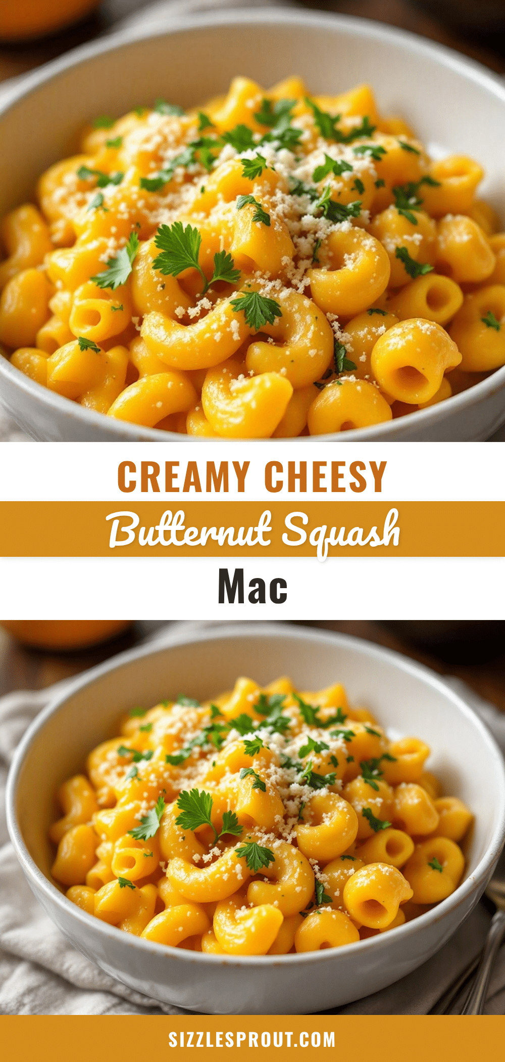 creamy butternut squash mac and cheese recipe