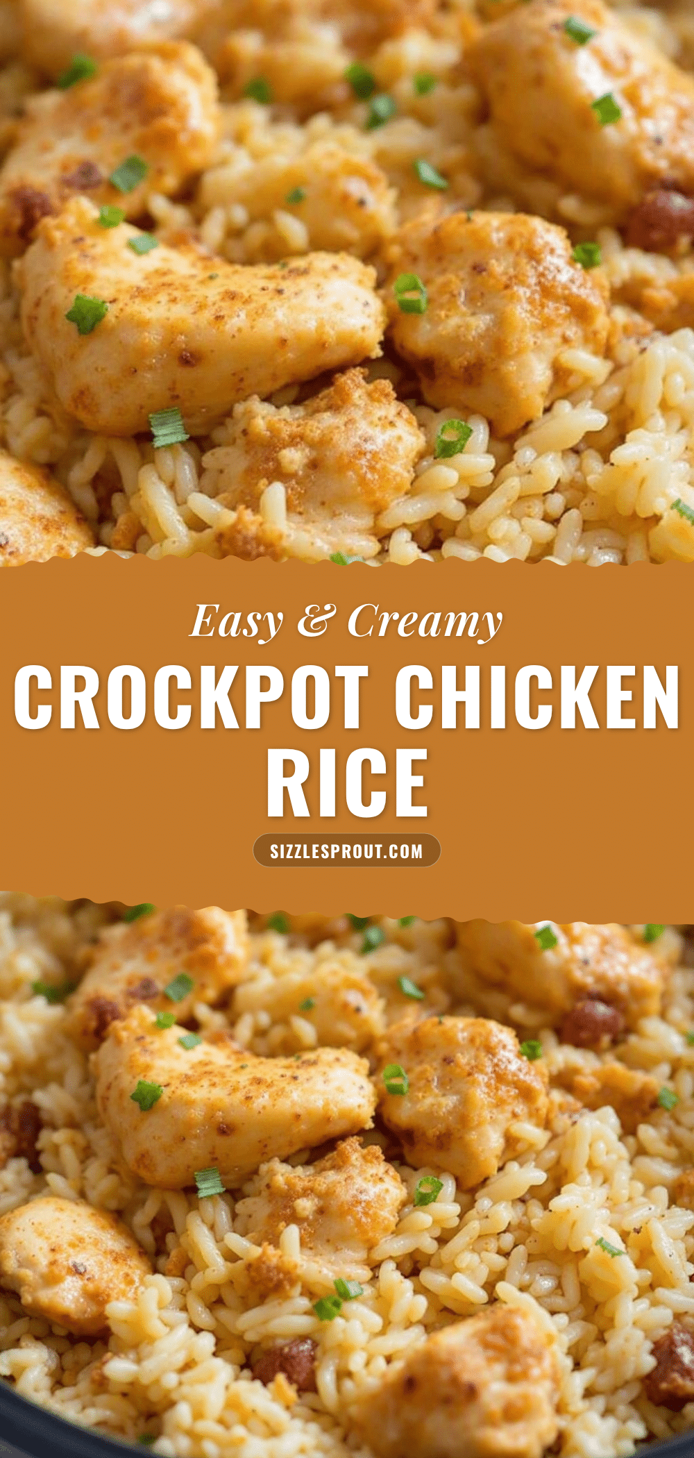 creamy crockpot chicken and rice recipe