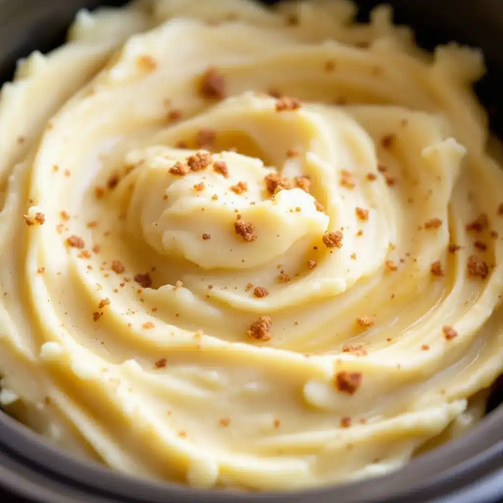 creamy crockpot thanksgiving mashed potatoes preparation steps