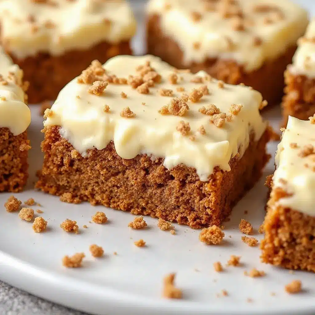 creamy gingerbread cheesecake bars preparation steps