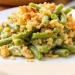 creamy gluten-free green bean casserole - featured image