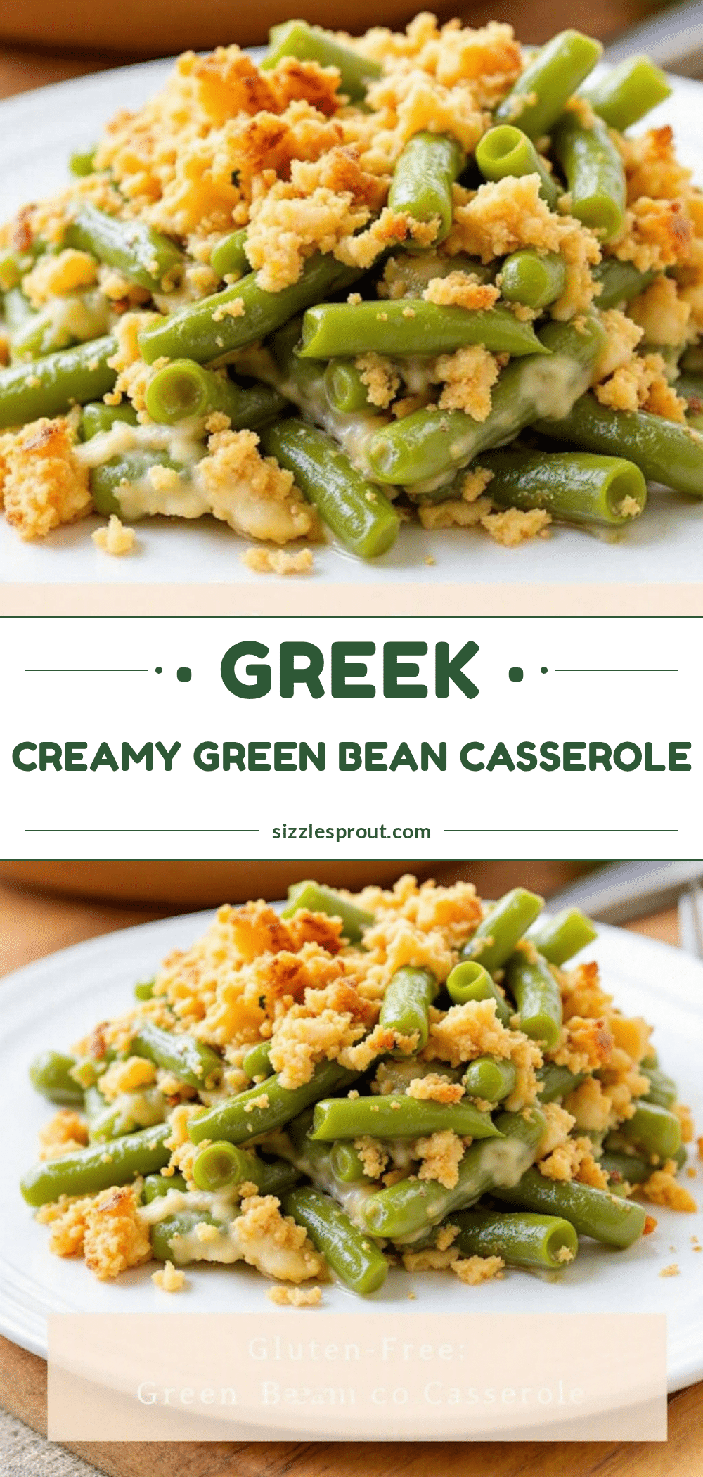 creamy gluten-free green bean casserole recipe