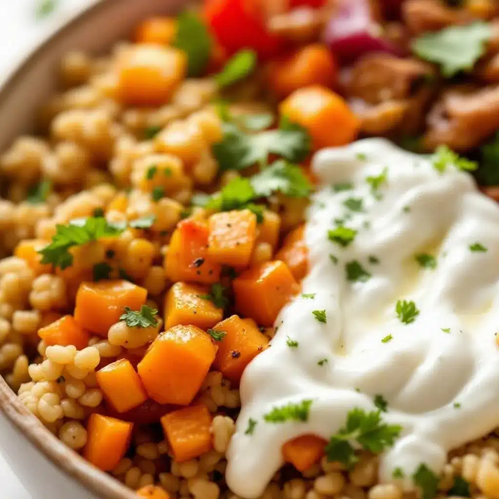creamy high-protein Greek yogurt meal prep bowl - featured image