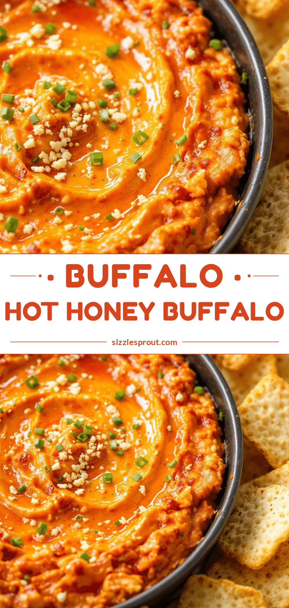 creamy hot honey buffalo chicken dip recipe