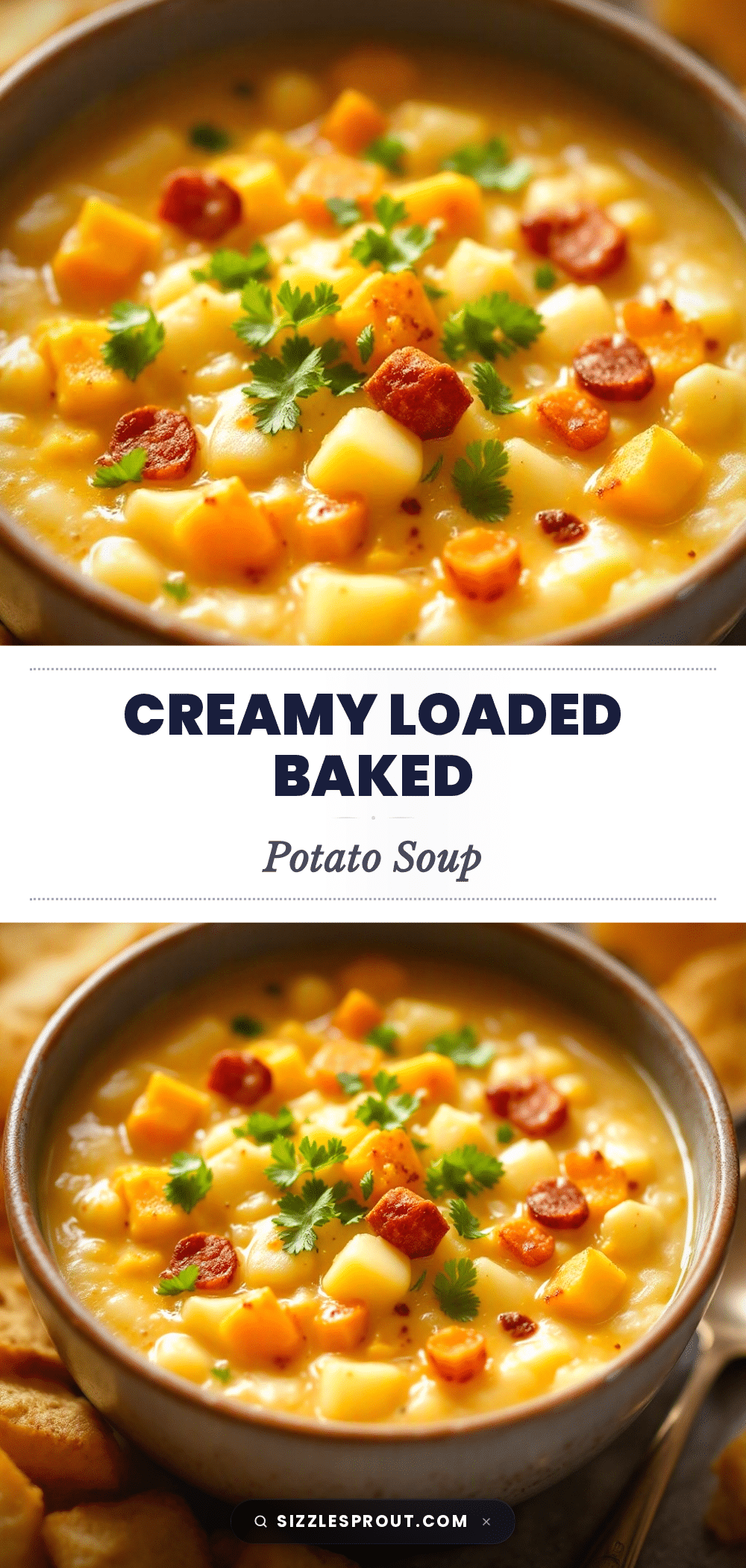 creamy loaded baked potato soup recipe