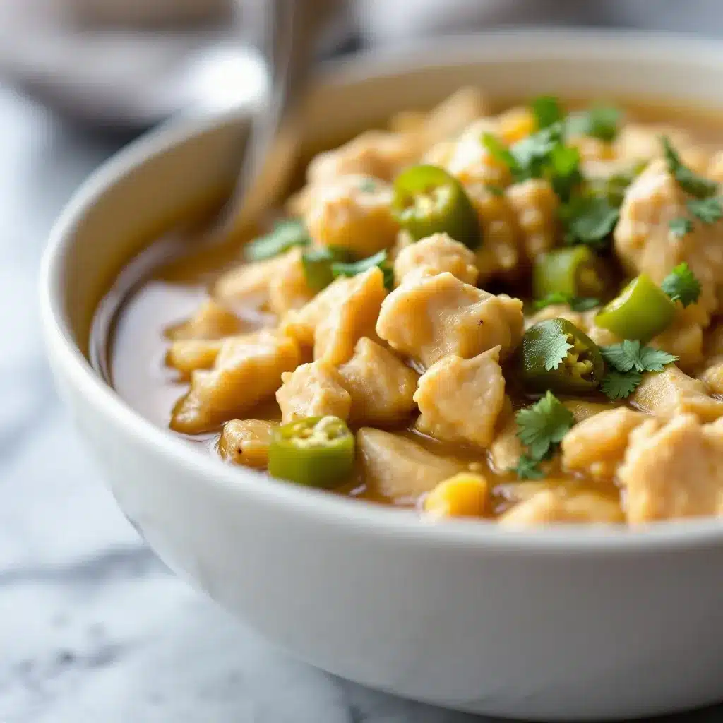 creamy smoky white chicken chili preparation steps