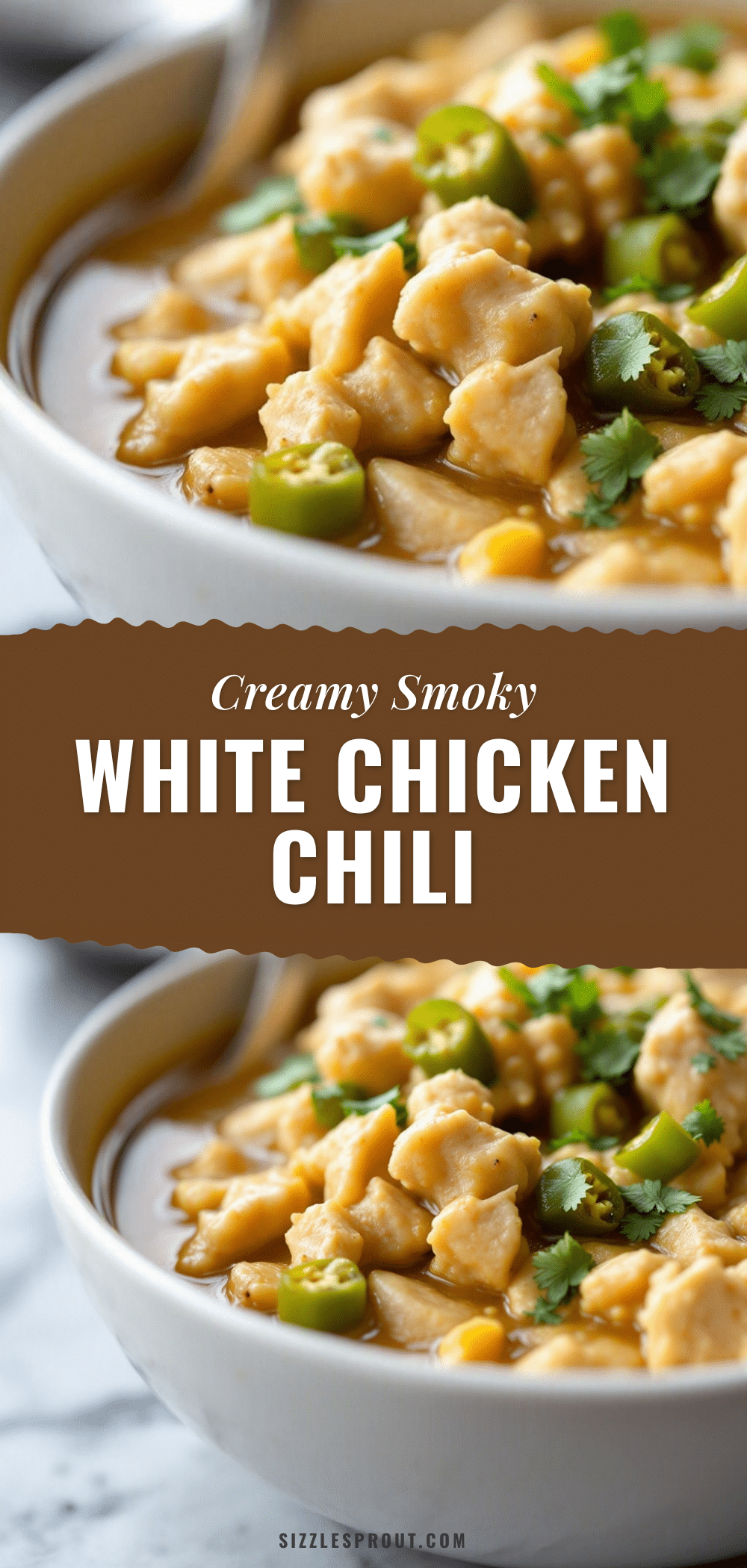 creamy smoky white chicken chili recipe