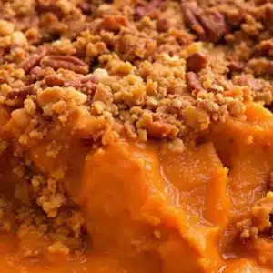 creamy southern sweet potato casserole - featured image