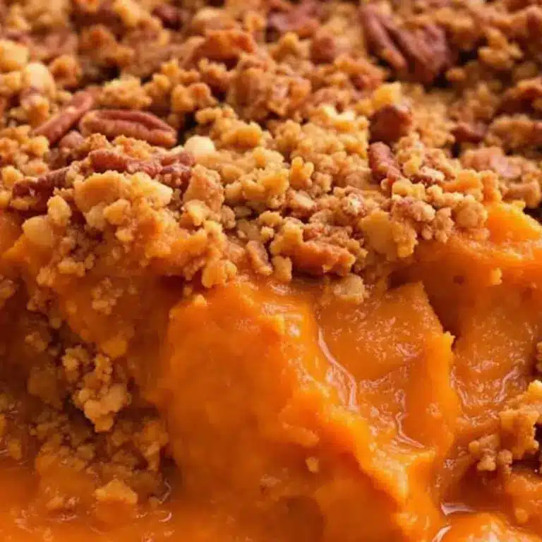 creamy southern sweet potato casserole - featured image