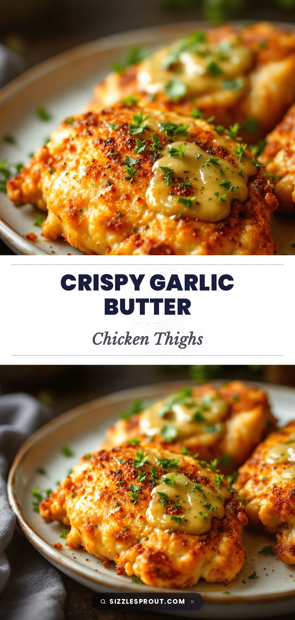 crispy air fryer chicken thighs recipe