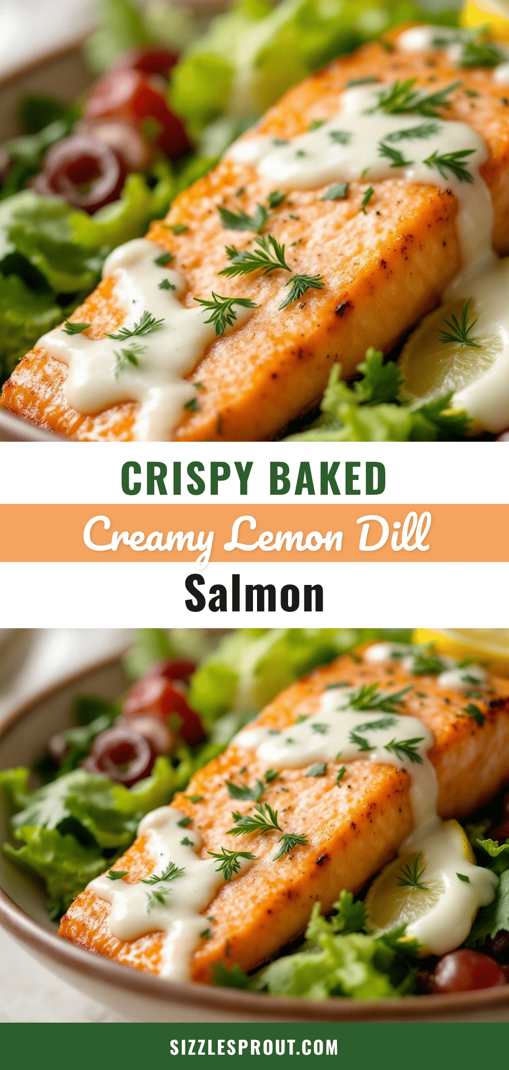 crispy baked salmon recipe