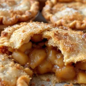 crispy brown sugar cinnamon apple hand pies - featured image