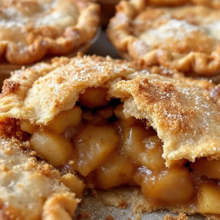 crispy brown sugar cinnamon apple hand pies - featured image