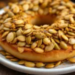 crispy everything bagel roasted pumpkin seeds - featured image
