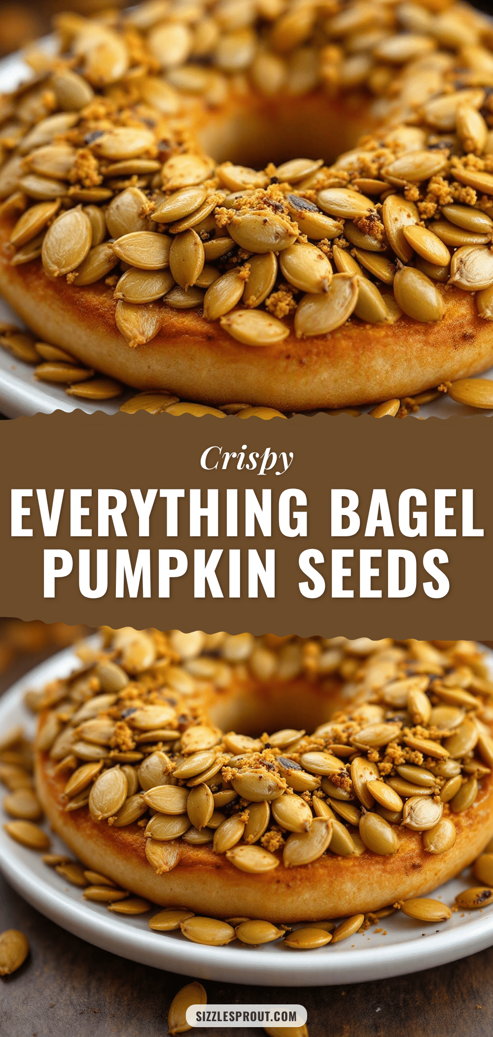 crispy everything bagel roasted pumpkin seeds recipe