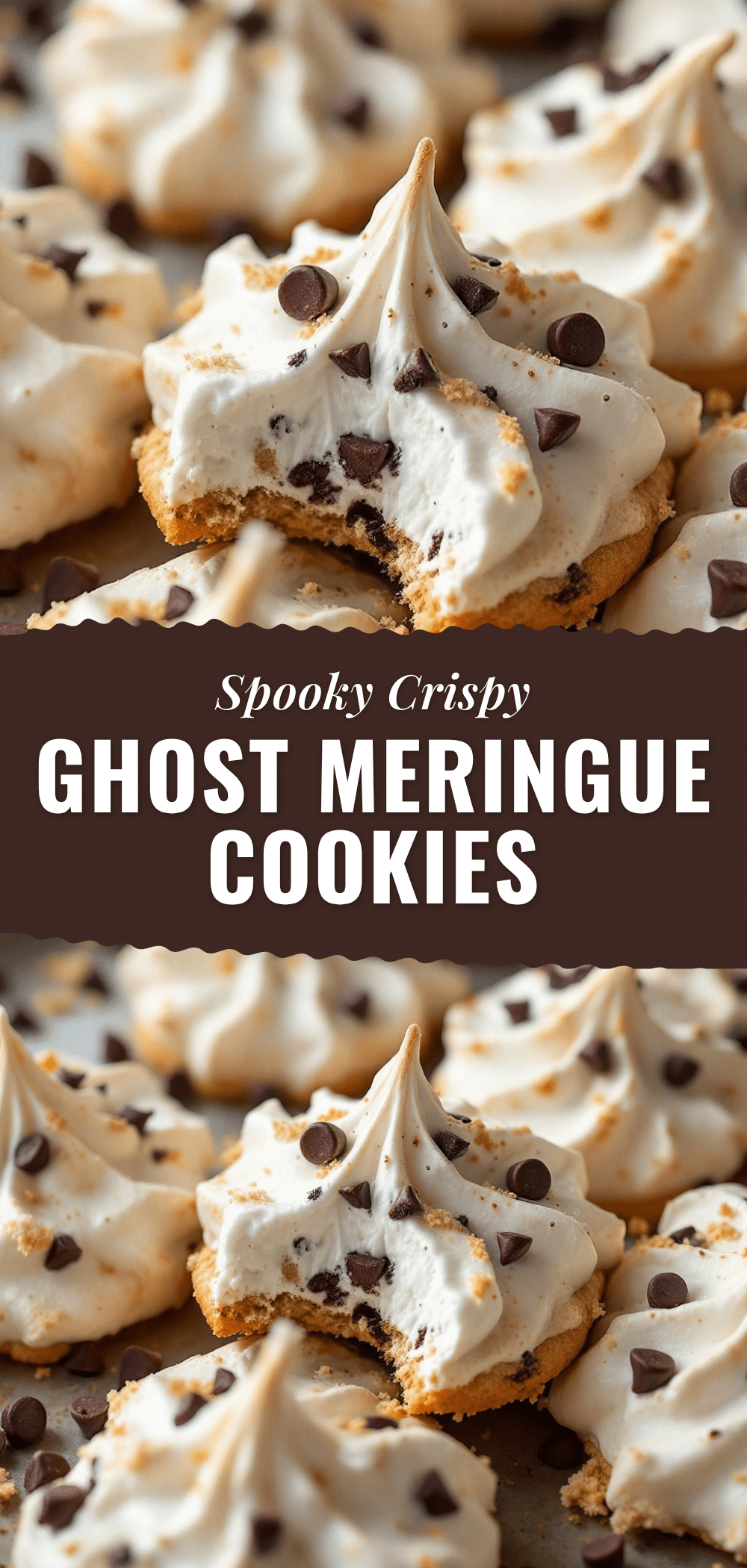 crispy ghost meringue cookies recipe