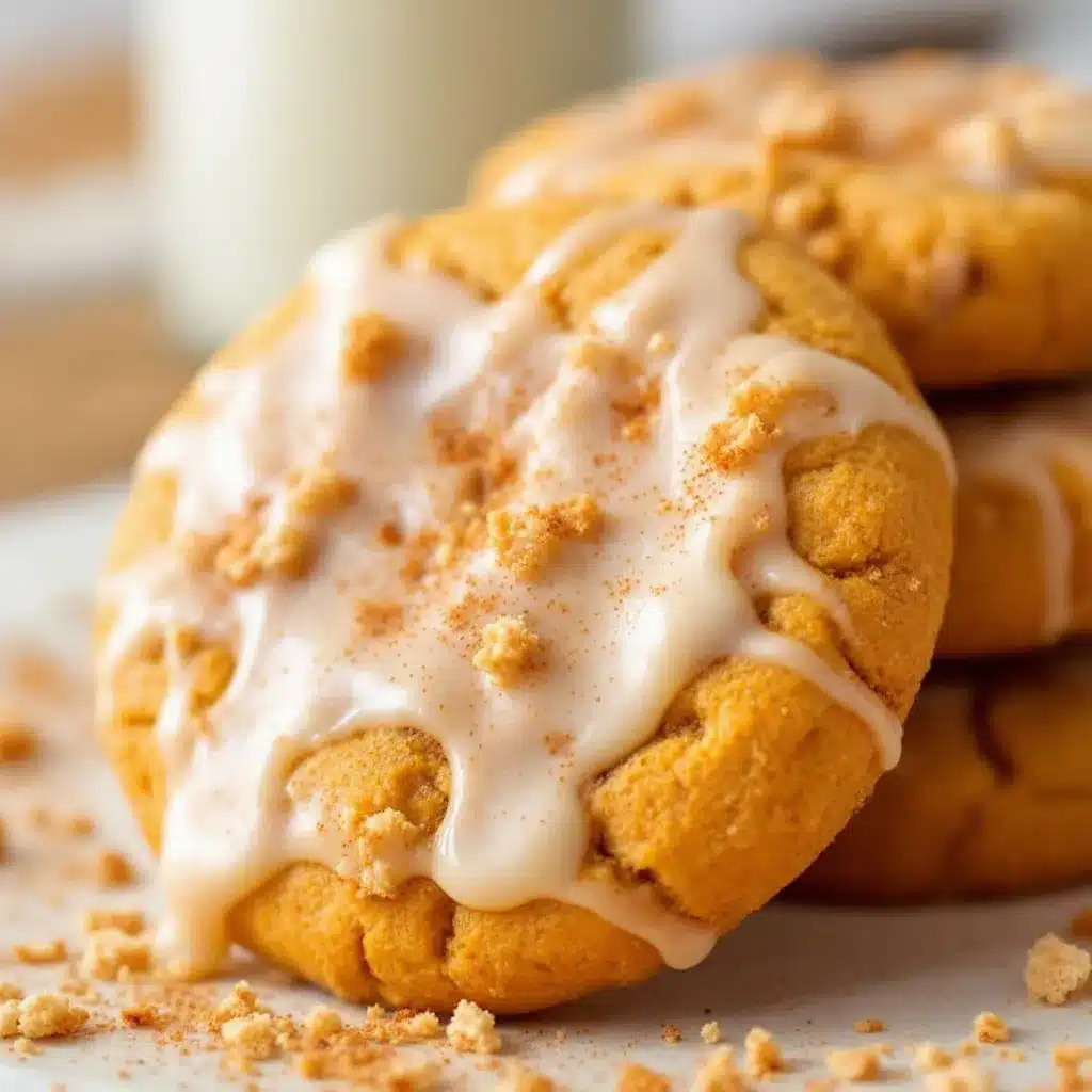Crispy Iced Pumpkin Snickerdoodle Cookies preparation steps