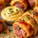 crispy mummy pigs in a blanket - featured image