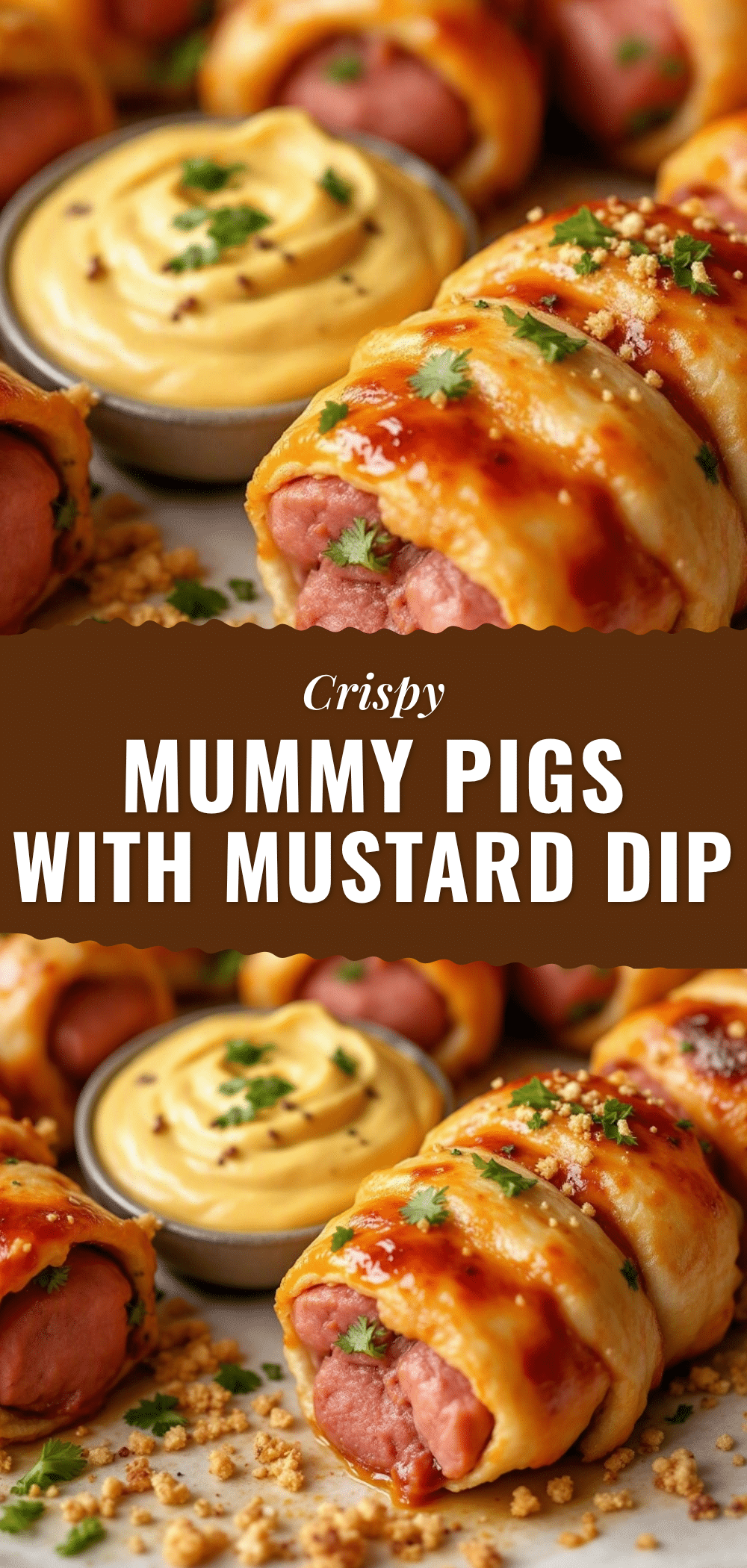crispy mummy pigs in a blanket recipe