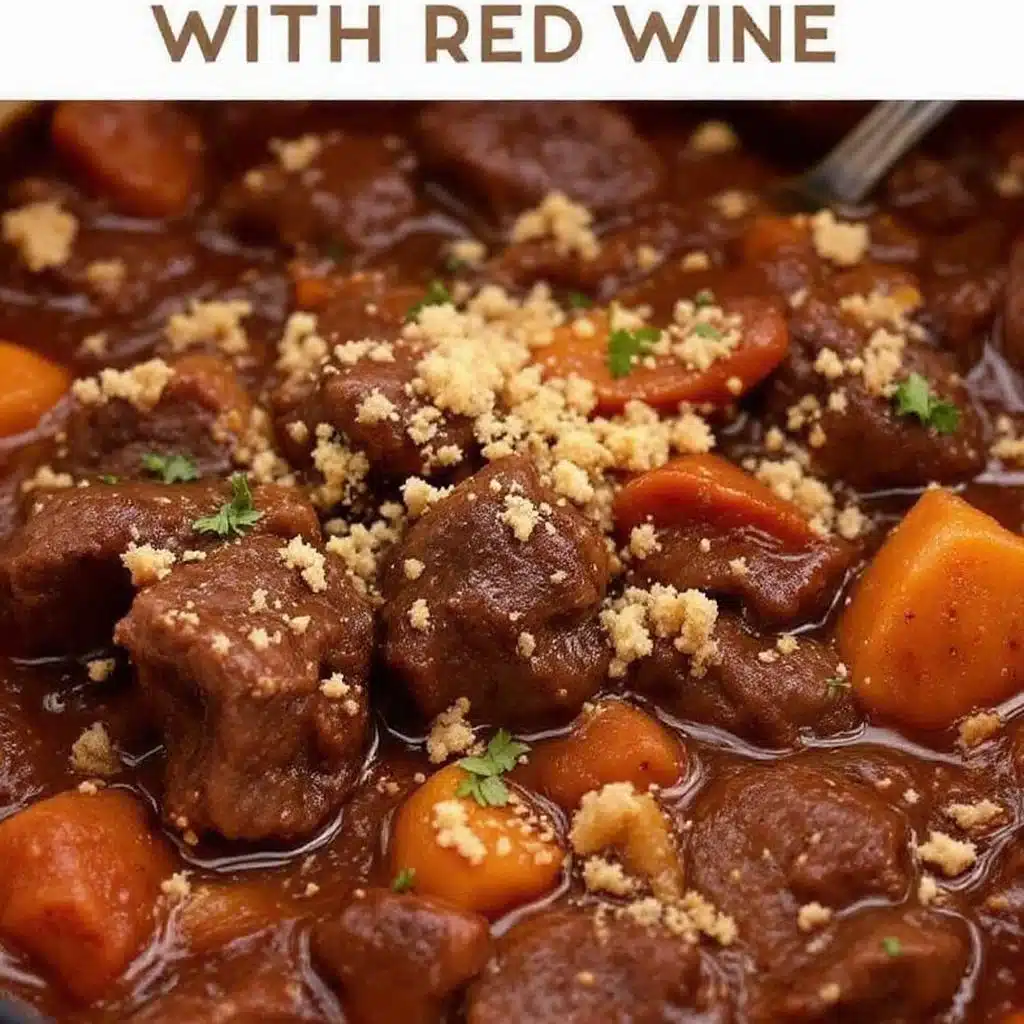 Crockpot Beef Stew with Red Wine - featured image