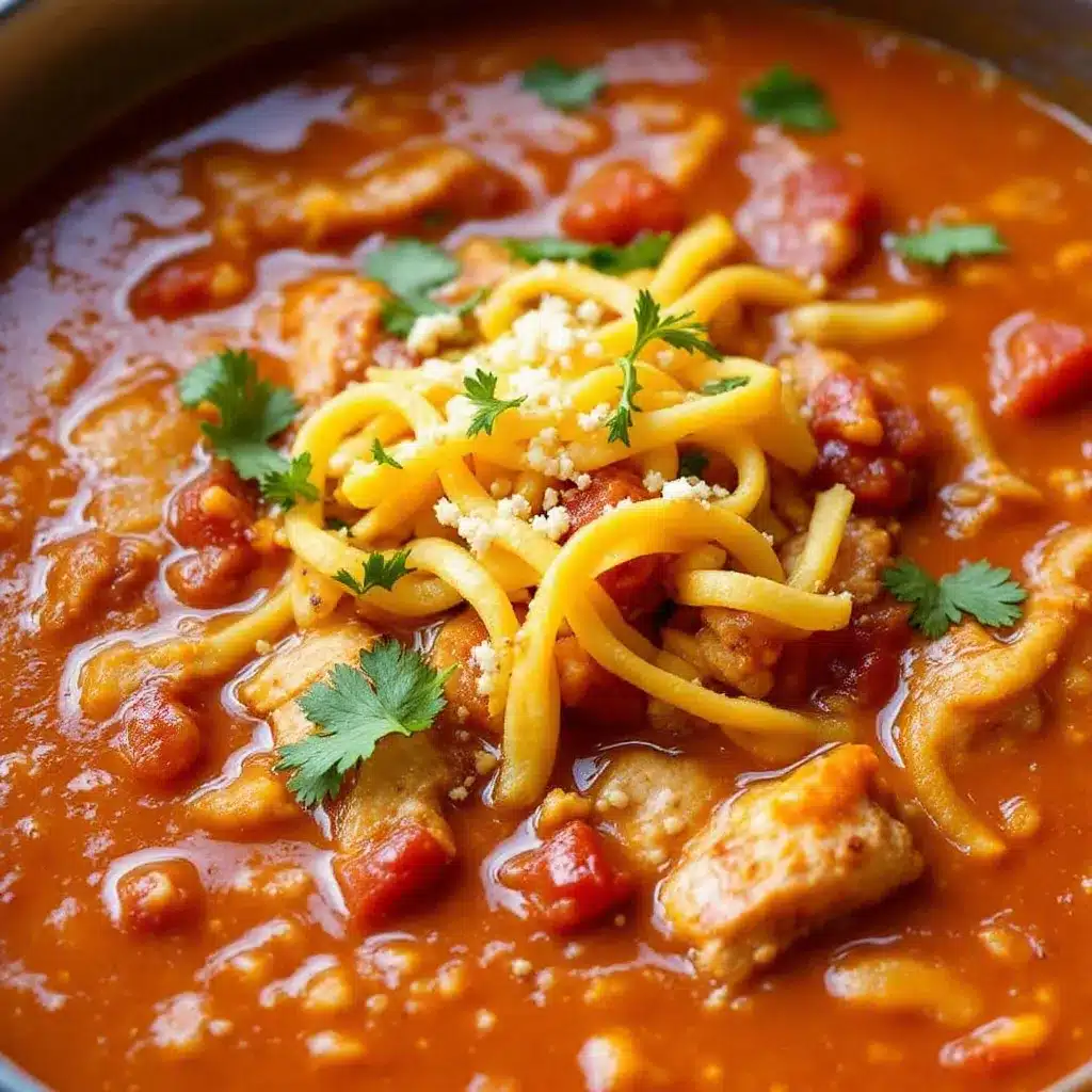 easy 5-ingredient slow cooker chicken tortilla soup preparation steps