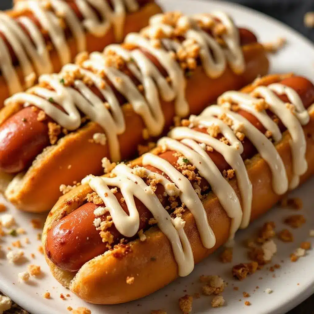 easy mummy hot dogs - featured image