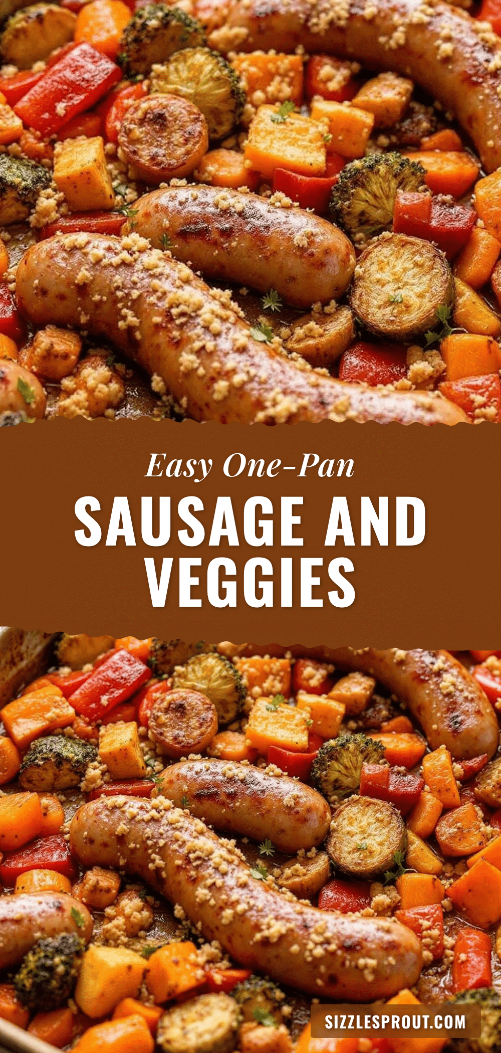 easy sheet pan sausage and fall vegetables recipe