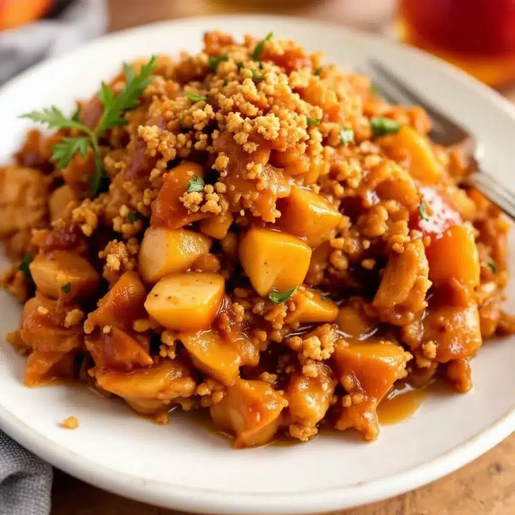 easy slow cooker apple cider pulled chicken preparation steps